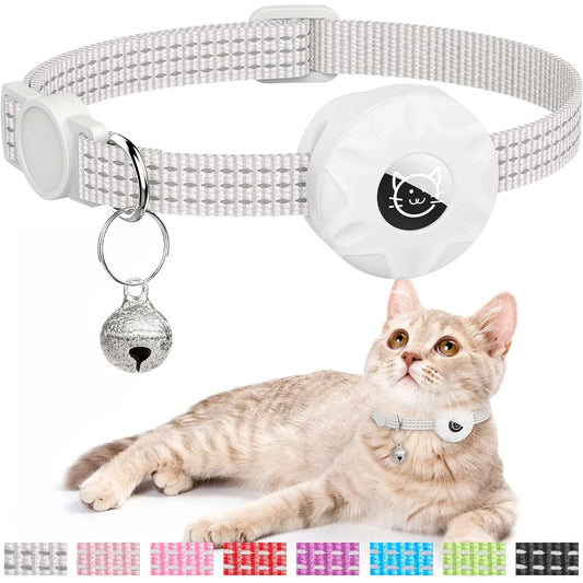 Air Tag Collar Cat