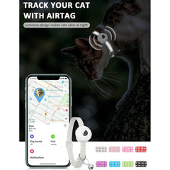 Air Tag Collar Cat