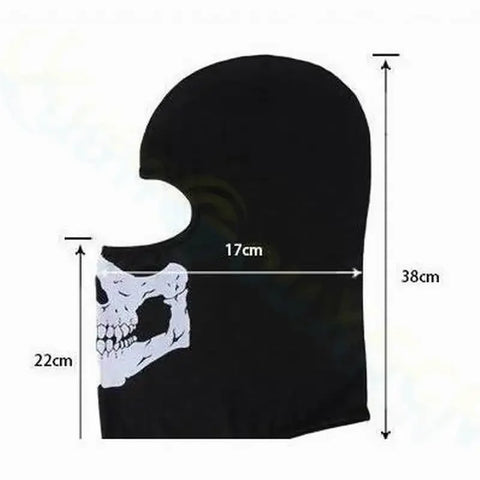 MotoShield Balaclava Ghost