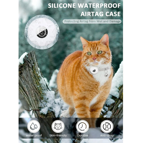 Air Tag Collar Cat