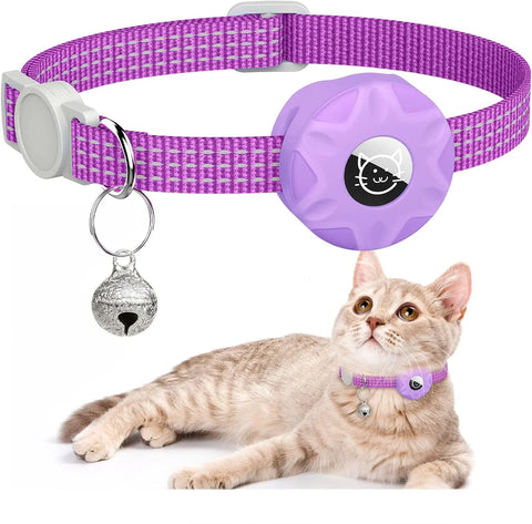 Air Tag Collar Cat