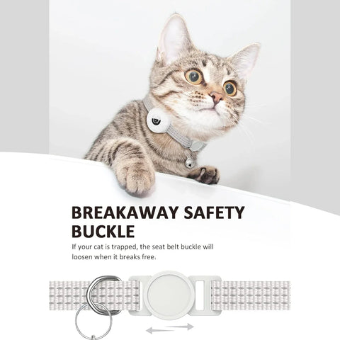 Air Tag Collar Cat