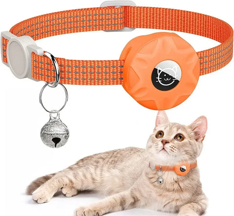 Air Tag Collar Cat