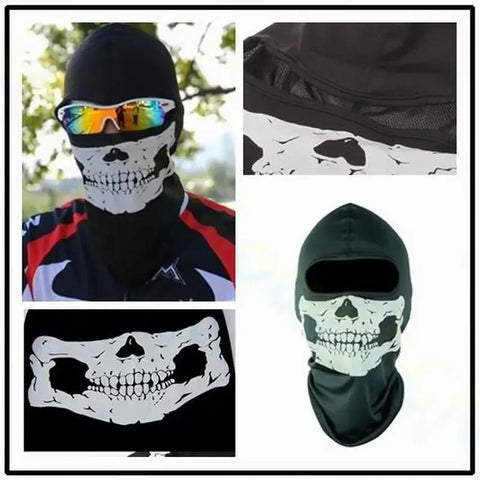 MotoShield Balaclava Ghost