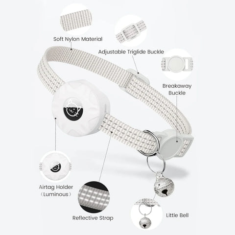 Air Tag Collar Cat