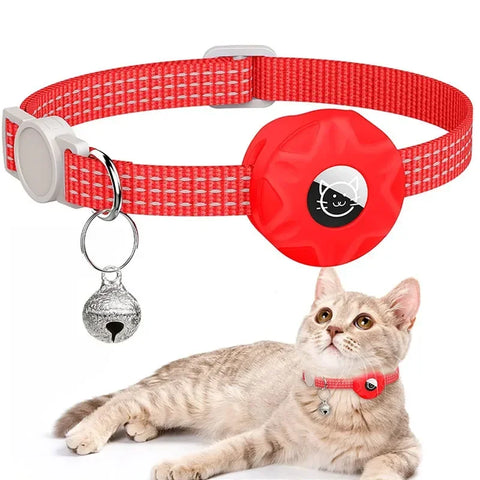 Air Tag Collar Cat